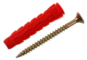 Klimas Kołek rozporowy Klimas Wkręt-met SFXP-08040050 8x40 5x50 uniwersalny gips/tynk opakowanie 100szt 33