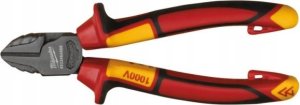 Milwaukee Szczypce Milwaukee 4932464567 do cięcia bocznego VDE 160 mm czerwone 3