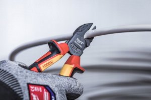 Milwaukee Szczypce Milwaukee 4932464567 do cięcia bocznego VDE 160 mm czerwone 8