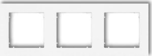 Karlik Ramka uniwersalna potrójna Karlik Mini 25MR-3 z tworzywa biały mat 1
