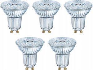 Ledvance 5x Żarówka LED Osram 2,6W (35W) GU10 PAR16 36D 230lm 4000K neutralna 230V reflektor 36 stopni 4058075157965 1