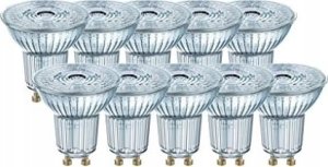 Ledvance 10x Żarówka LED Osram 4,3W (50W) GU10 PAR16 36D 350lm 4000K neutralna 230V reflektor 36 stopni 4058075036703 1