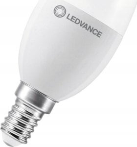 Ledvance Żarówka LED Osram 4,9W (40W) E14 B35 470lm 2700K ciepła 230V ściemnialna świeczka mleczna 4099854044052 1