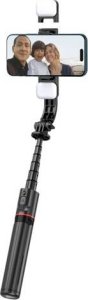 Selfie stick Tech-Protect TECH-PROTECT L05S BLUETOOTH SELFIE STICK TRIPOD & LED LIGHT BLACK 4
