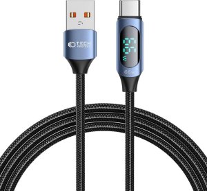 Kabel USB Tech-Protect USB-A - USB-C 2 m Niebieski (5906203690688) 1