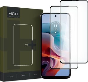 Hofi SZKŁO HARTOWANE HOFI GLASS PRO+ 2-PACK MOTOROLA MOTO G34 5G BLACK 1