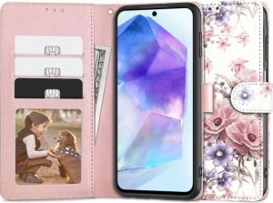 Tech-Protect TECH-PROTECT WALLET GALAXY A55 5G BLOSSOM FLOWER 1