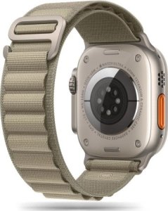 Tech-Protect TECH-PROTECT NYLON PRO APPLE WATCH 4 / 5 / 6 / 7 / 8 / 9 / SE / ULTRA 1 / 2 (42 / 44 / 45 / 49 MM) TITANIUM/OLIVE 1