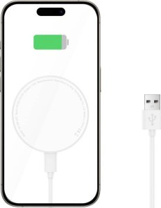 Ładowarka Tech-Protect TECH-PROTECT QI15W-A33 MAGNETIC MAGSAFE WIRELESS CHARGER WHITE 3