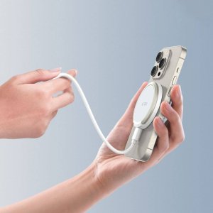 Ładowarka Tech-Protect TECH-PROTECT QI15W-A33 MAGNETIC MAGSAFE WIRELESS CHARGER WHITE 7