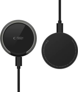 Ładowarka Tech-Protect TECH-PROTECT QI15W-A33 MAGNETIC MAGSAFE WIRELESS CHARGER BLACK 4
