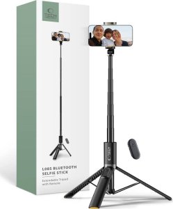 Selfie stick Tech-Protect TECH-PROTECT L08S BLUETOOTH SELFIE STICK TRIPOD BLACK 1