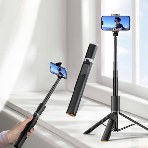 Selfie stick Tech-Protect TECH-PROTECT L08S BLUETOOTH SELFIE STICK TRIPOD BLACK 9