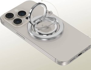 Tech-Protect TECH-PROTECT MMR300 MAGNETIC MAGSAFE PHONE RING SILVER 2