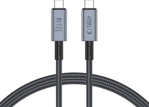 Kabel USB Tech-Protect USB-C - USB-C 1 m Czarny (5906302308989) 1