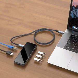 Kabel USB Tech-Protect USB-C - USB-C 2 m Czarny (5906302308996) 5