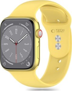 Tech-Protect TECH-PROTECT SILICONE APPLE WATCH 4 / 5 / 6 / 7 / 8 / 9 / SE / ULTRA 1 / 2 (42 / 44 / 45 / 49 MM) CANARY YELLOW 1