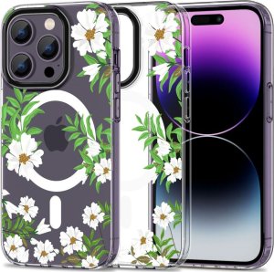 Tech-Protect TECH-PROTECT MAGMOOD MAGSAFE IPHONE 14 PRO MAX SPRING DAISY 1