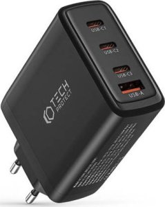 Ładowarka Tech-Protect TECH-PROTECT NC100W-GAN 4-PORT NETWORK CHARGER PD100W/QC3.0 BLACK 2