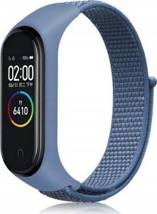 Beline Beline pasek Mi Band 7/6/5/4/3 NylonLoop niebieski/blue 1