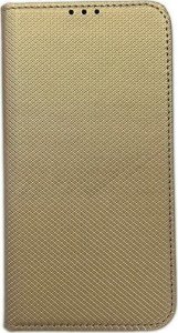 Etui Smart Magnet book iPhone 15 Pro 6.1" złoty/gold 1