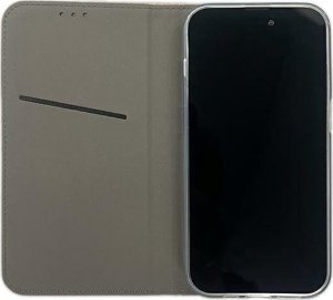 Etui Smart Magnet book Honor Magic5 Lite różowo złoty/rose gold 3