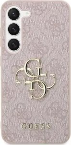 Guess Guess GUHCS24S4GMGPI S24 S921 różowy/pink hardcase 4G Big Metal Logo 1