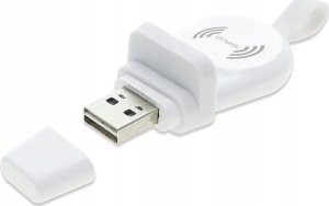 Ładowarka 4smarts 4smarts Ładowarka indukcyjna VoltBeam Mini dla Apple Watch 1-8/SE z kablem 1m USB-A 2.5W biały/white 462332 2