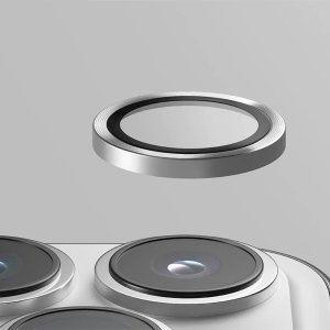 Uniq UNIQ Optix Aluminium Camera Lens Protector Sam Z Flip6 F741 shimmer white szkło na obiektyw aparatu z aplikatorem 3