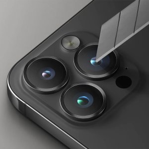 Uniq UNIQ Optix Aluminium Camera Lens Protector Sam Z Flip6 F741 shimmer white szkło na obiektyw aparatu z aplikatorem 4