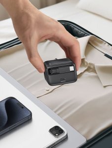 Ładowarka Usams USAMS Ład. siec. 1xUSB-C ze zwijanym kablem USB-C Retractable PD+QC 30W Gan Fast Charging biały/white YC Series CC241TC02 (US-CC241) 14