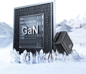 Ładowarka Usams USAMS Ład. siec. 1xUSB-C ze zwijanym kablem USB-C Retractable PD+QC 30W Gan Fast Charging czarny/black YC Series CC241TC01 (US-CC241) 10