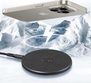 Ładowarka Usams USAMS Ład. indukcyjna US-CD223 15W czarny/black CD223ZJ01 7