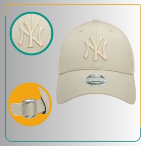 New Era New Era Pu 9FORTY New York Yankees Cap 60364299 Beżowe OSFM 5