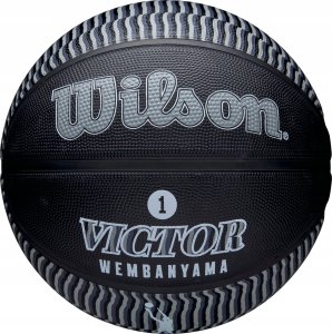 Wilson Wilson NBA Player Icon Victor Wembanyama Outdoor Ball WZ3017801XB Czarne 7 3