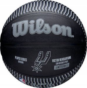 Wilson Wilson NBA Player Icon Victor Wembanyama Outdoor Ball WZ3017801XB Czarne 7 5