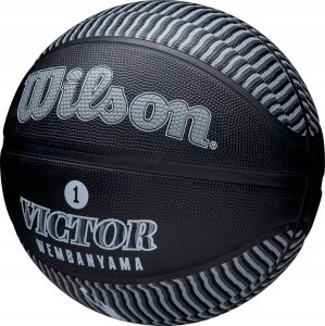 Wilson Wilson NBA Player Icon Victor Wembanyama Outdoor Ball WZ3017801XB Czarne 7 6