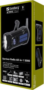 Radio Sandberg Survivor Radio All-in1 5000 9