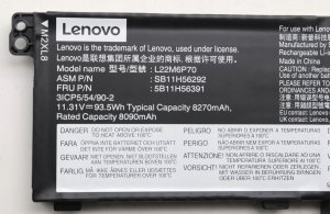 Pamięć do laptopa Lenovo BATTERY Internal, 6c, 94Wh, 5