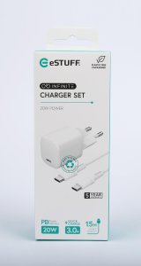 Ładowarka eStuff INFINITE Charger Kit PD 20W 3