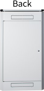 Lanview 19'' 22U Rack Cabinet 600 x 2