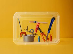 Basestore Pojemnik Z Pokrywą i Klipsami 14x19x9cm 1,5l Coal (2242) 6