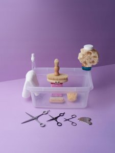 Basestore Pojemnik Z Pokrywą i Klipsami 14x19x9cm 1,5l Coal (2242) 7