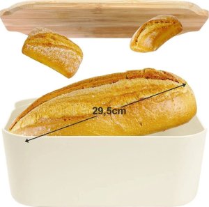 Chlebak Vilde bambusowo-plastikowy  (259303 Kinghoff) 5