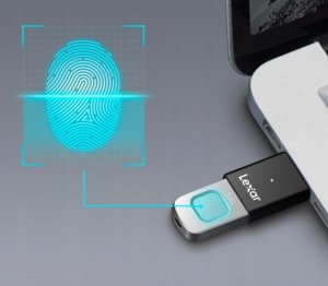 Pendrive Lexar JumpDrive Fingerprint F35Pro, 256 GB  (LJDF35P256G-RNBNG) 4