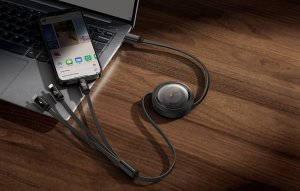 Kabel USB Baseus USB-C - USB-C + microUSB + Lightning 1.1 m Czarny (BSU4920) 12