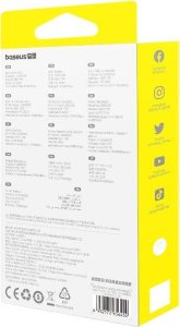 Kabel USB Baseus USB-C - USB-C + microUSB + Lightning 1.1 m Czarny (BSU4920) 8