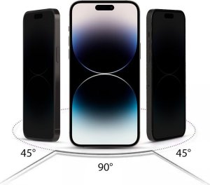 Hofi Szkło prywatyzujące Hofi Anti Spy Glass Pro+ Apple iPhone 15 Privacy 5