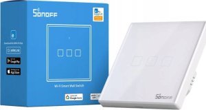 Sonoff Dotykowy włącznik światła WiFi + RF 433 Sonoff T2 EU TX (3-kanałowy) nowa wersja 4