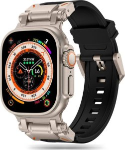 Tech-Protect Pasek Tech-Protect Delta Pro Apple Watch 4/5/6/7/8/9/SE/Ultra 42/44/45/49mm Black/titanium 1